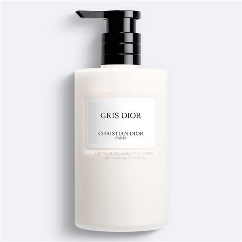 gris Dior hand lotion